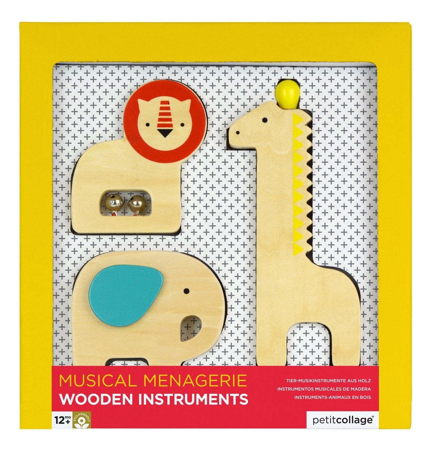 Petit Collage Musical Menagerie Wooden Instruments