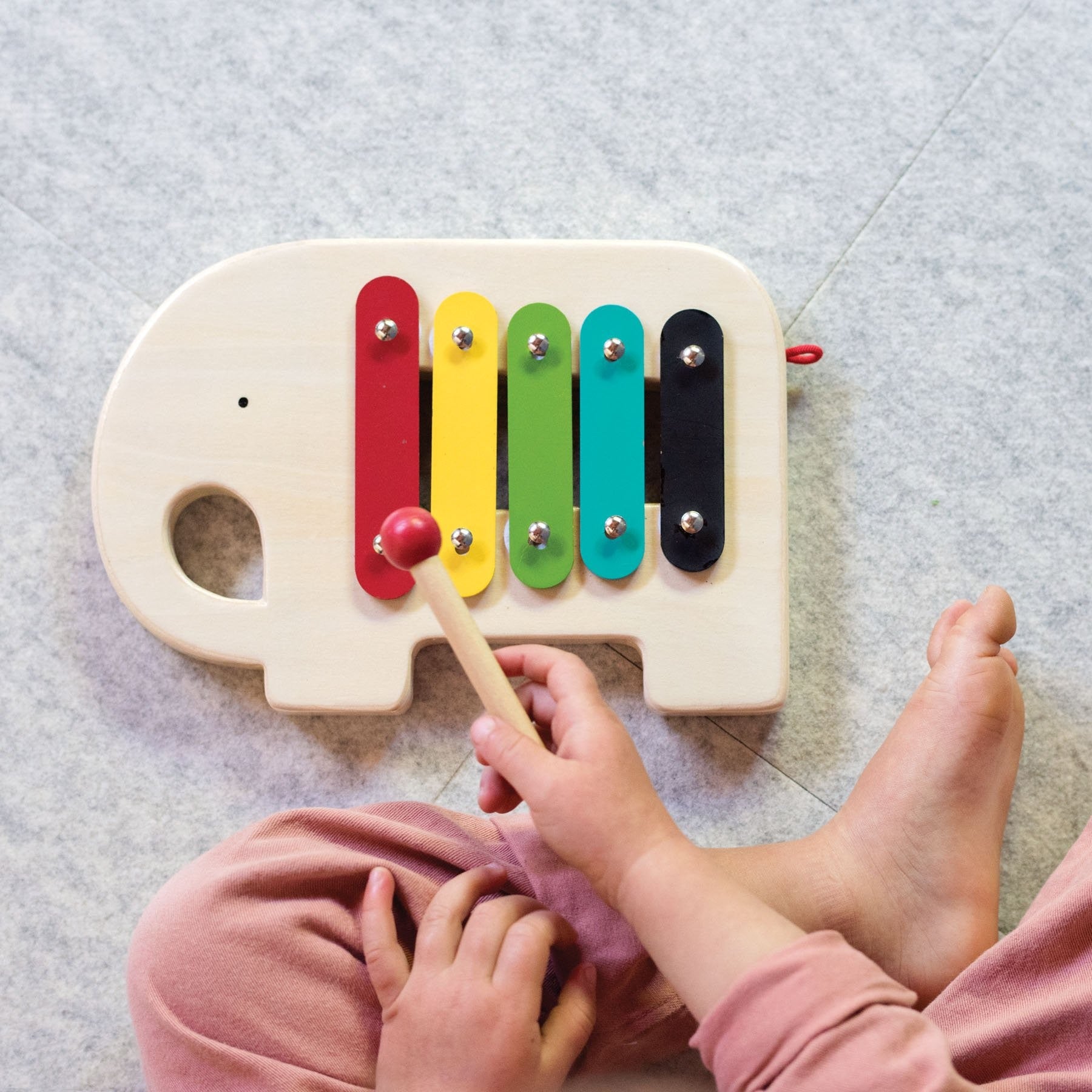 Wooden xylophone musical toy