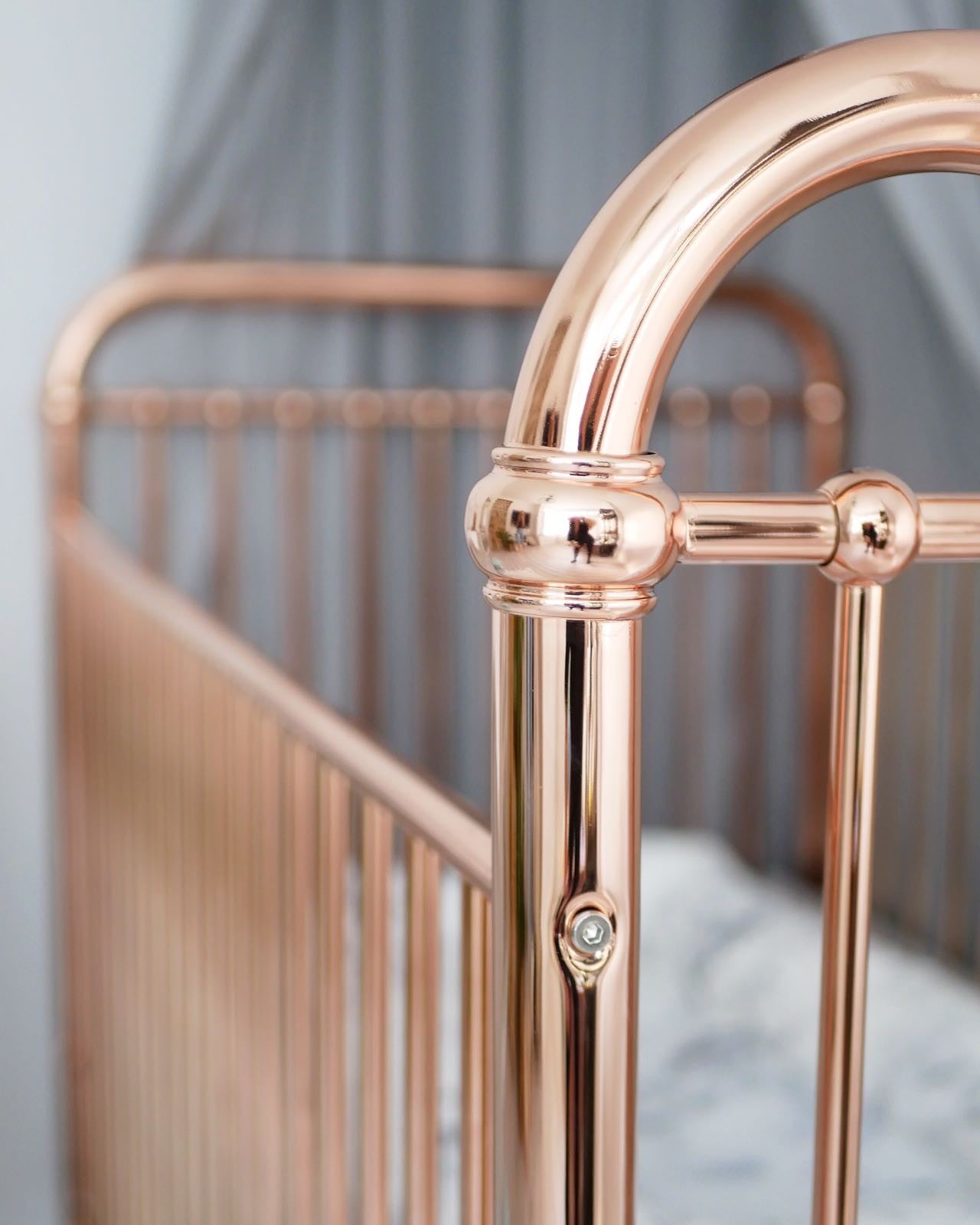 Incy Interiors Rose Gold Baby Cot