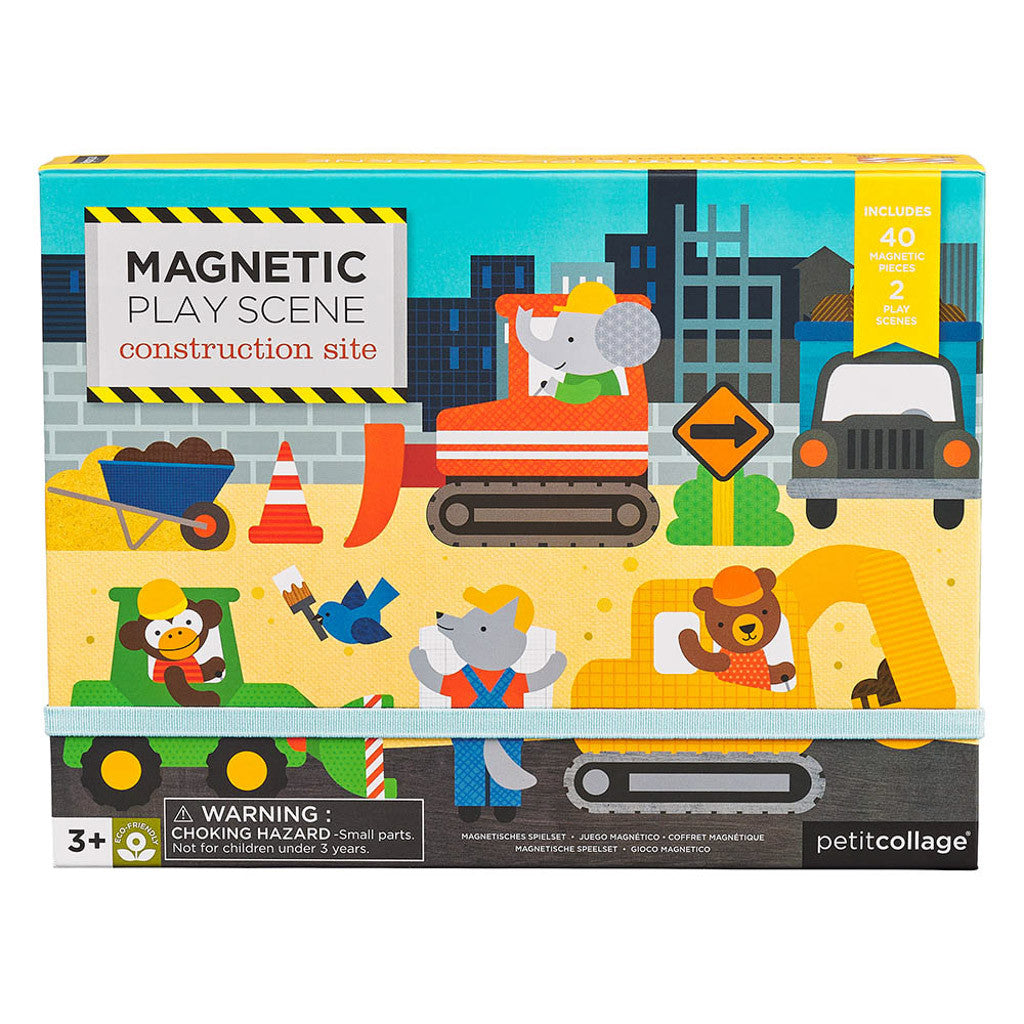 Petit Collage Magnetic Play Scene Construction