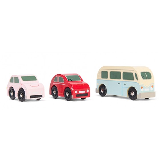 Le Toy Van Retro Metro Car Set