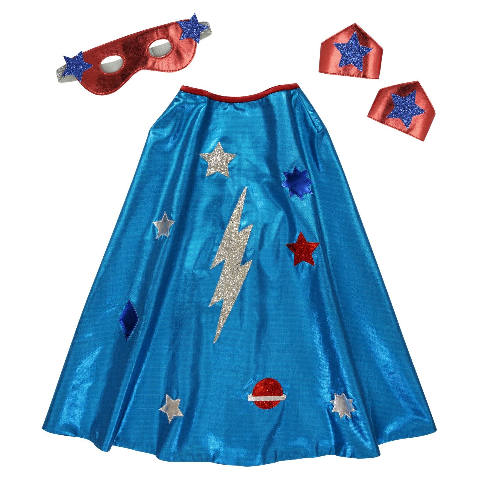 Meri Meri Blue Super Hero Dressing Up Set