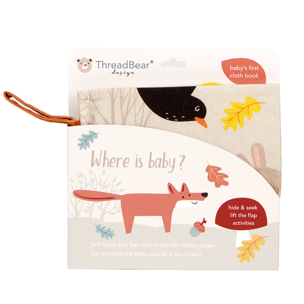 ThreadBear Designs Where is Baby Activity Book