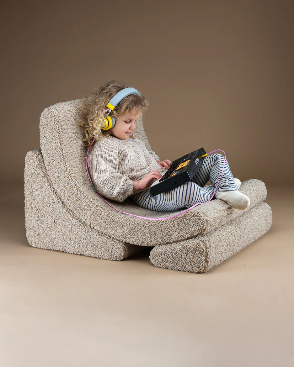 Children's modular moon chair Wigiwama Biscuit