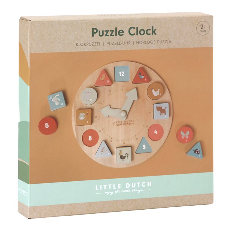 Little Dutch Puzzle Clock