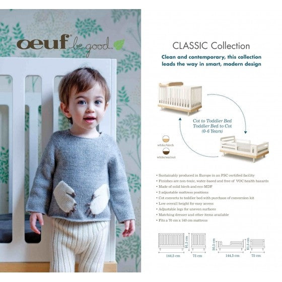 Oeuf Classic Cot Conversion Kit