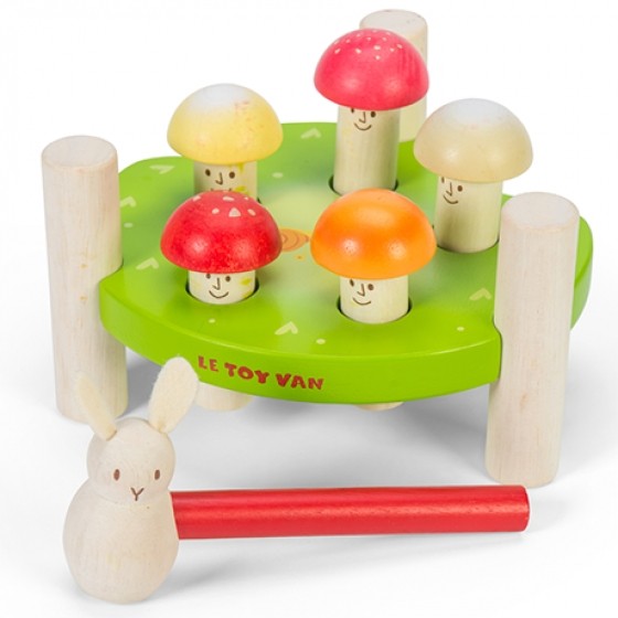 Le Toy Van Petilou Hammer Game 'Mr Mushroom'