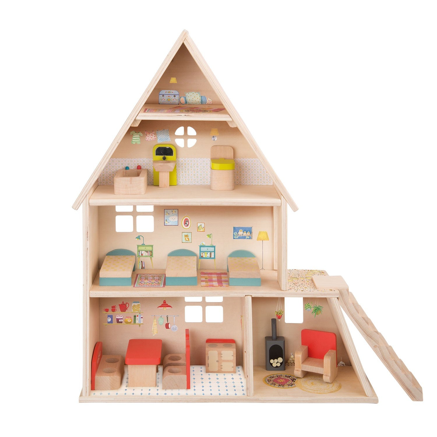 Moulin Roty Wooden Dolls House