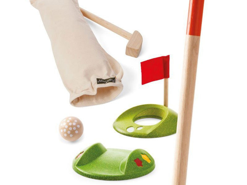 Plan Toys Mini Wooden Golf Set