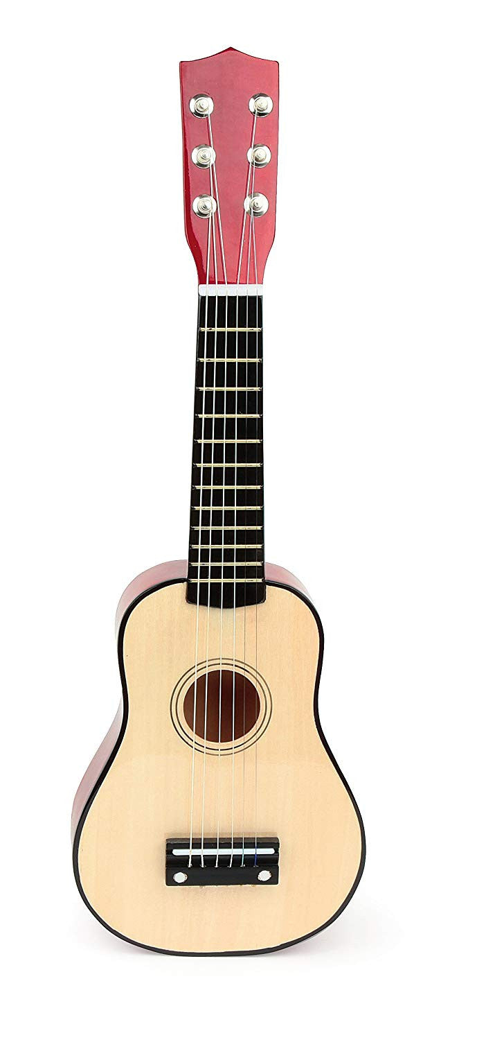 wooden children's guitar