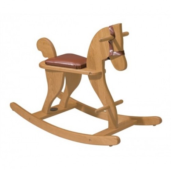 Traditional Wooden Rocking Horse