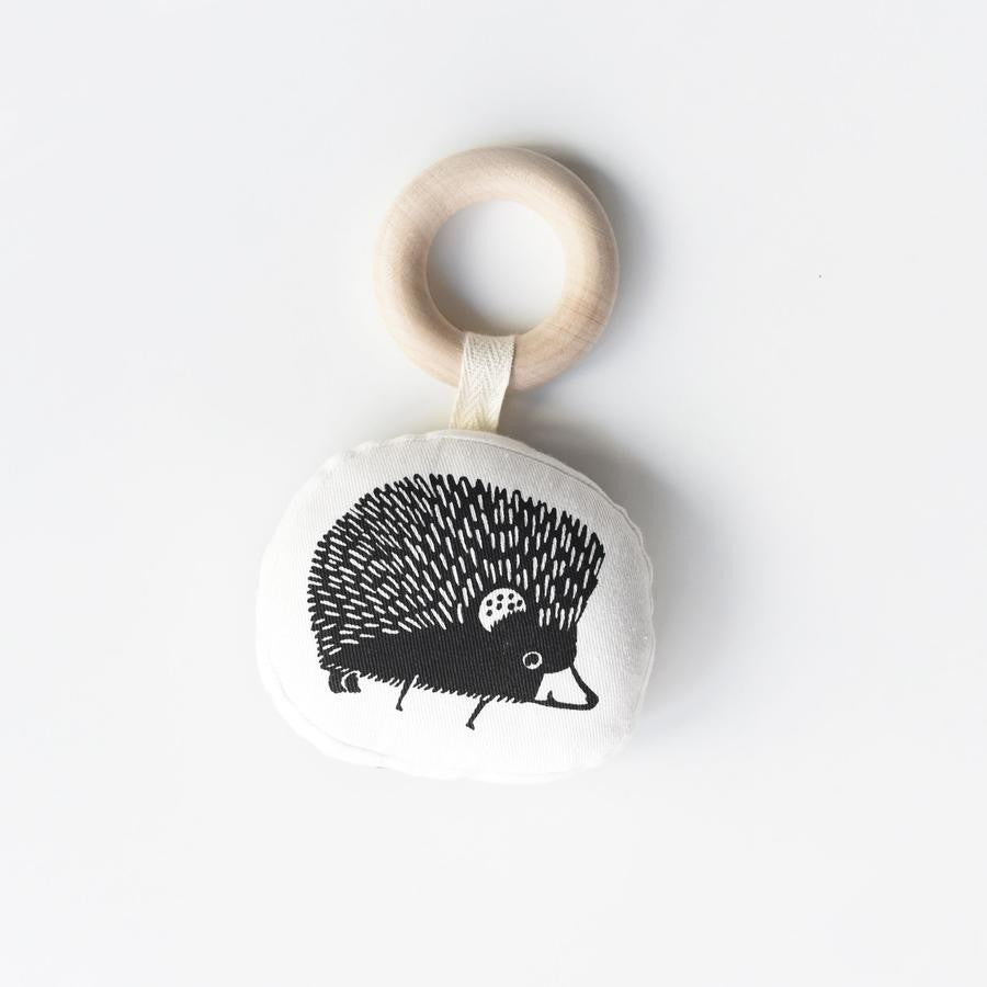 Wee Gallery Organic Teething Ring Hedgehog