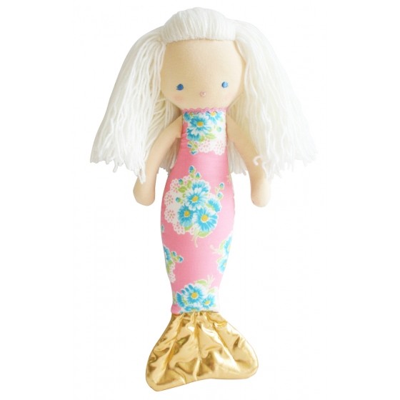 Alimrose Mermaid Doll Pink