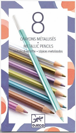 Djeco Metallic Colouring Pencils
