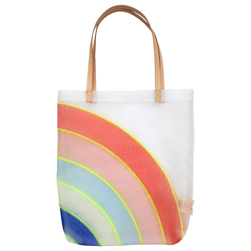 Meri Meri Rainbow Mesh Tote Bag
