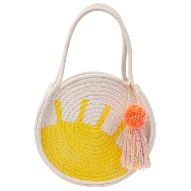 Meri Meri Sun Woven Cotton Rope Bag — Cottage Toys