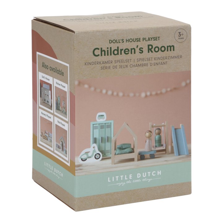 Little Dutch Dolls House Playset Children's Room