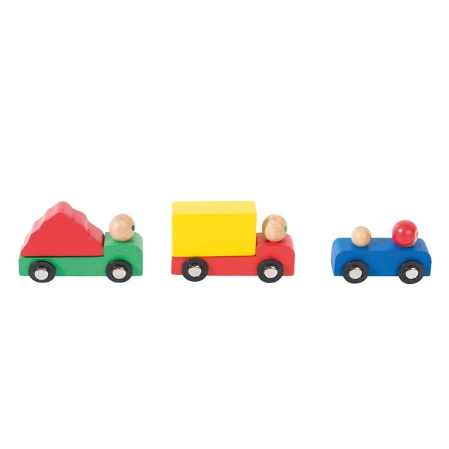Moulin Roty Wooden Cars Set
