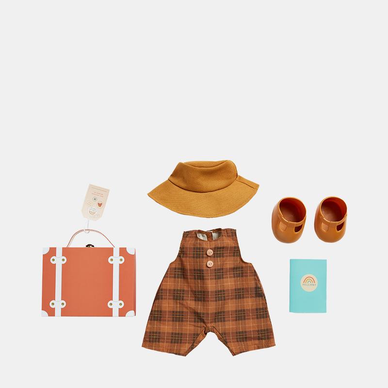 Dinkum Doll Travel Togs Apricot
