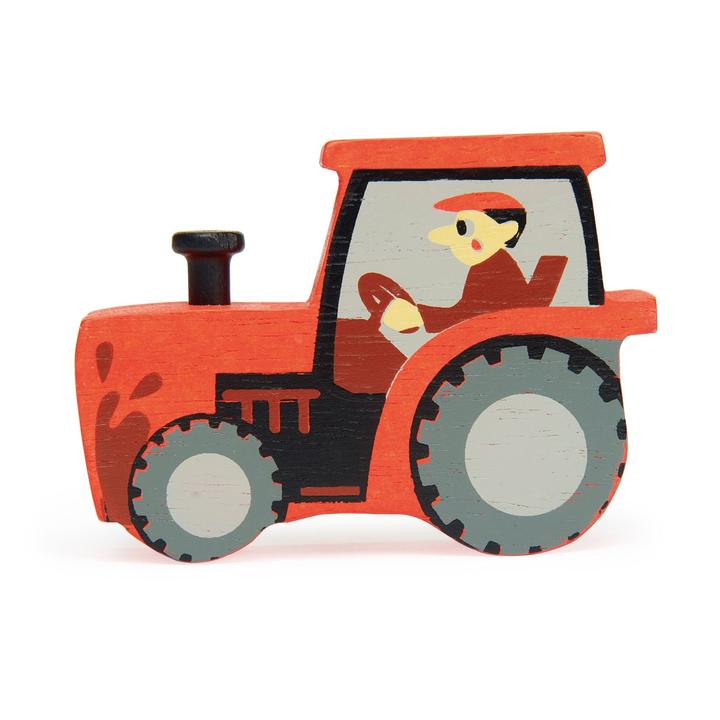 Tender Leaf Toys Wooden Tractor