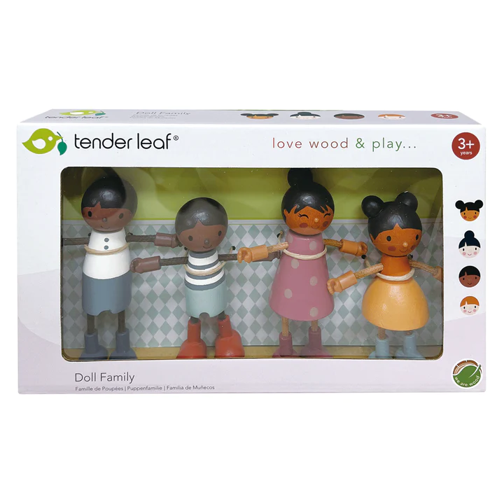 Tender Leaf Toys Hummingbird Doll Family