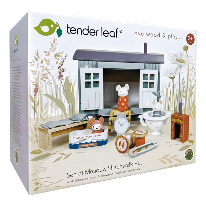 Tender Leaf Toys Secret Meadow Shepards Hut