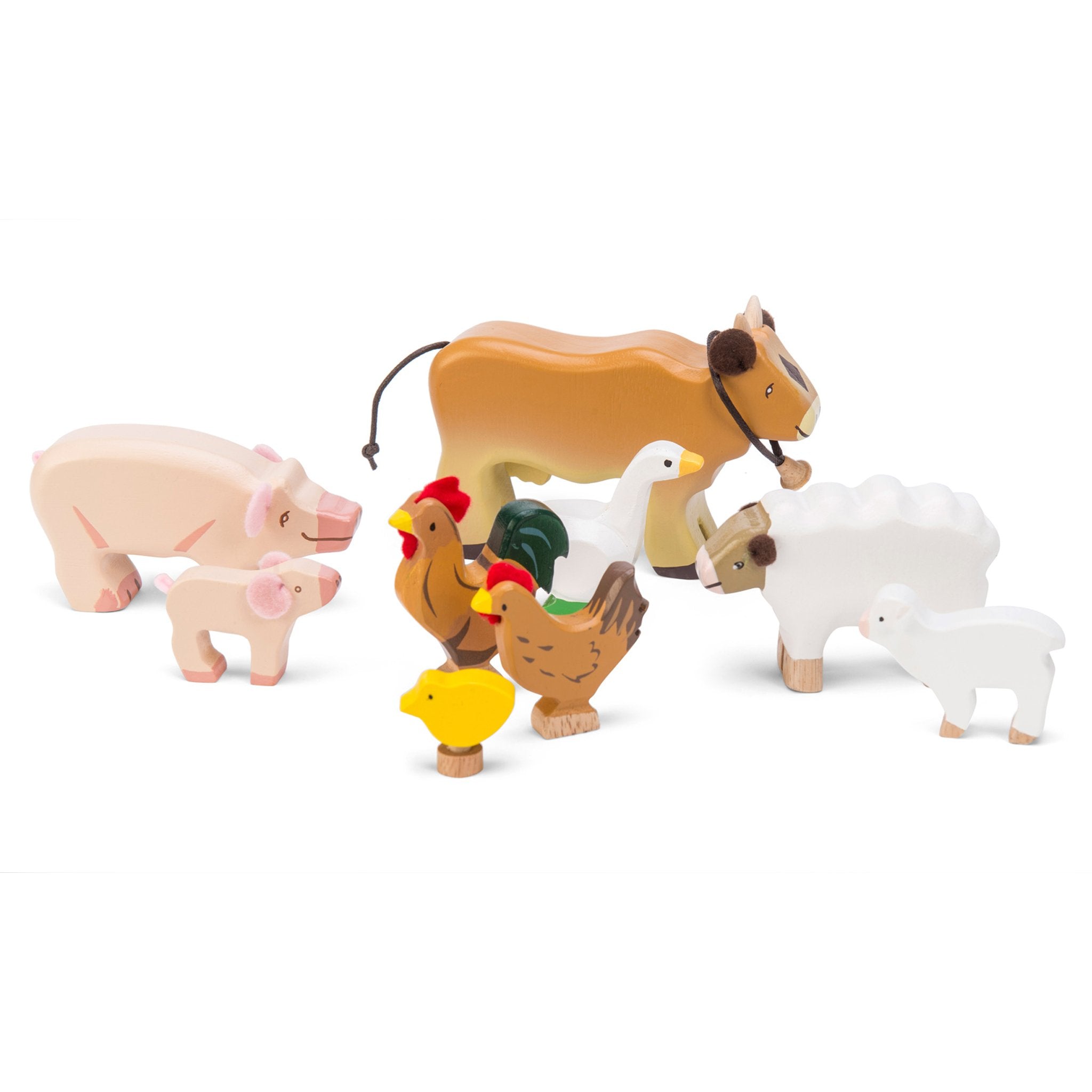 Le Toy Van Wooden Farm Animals
