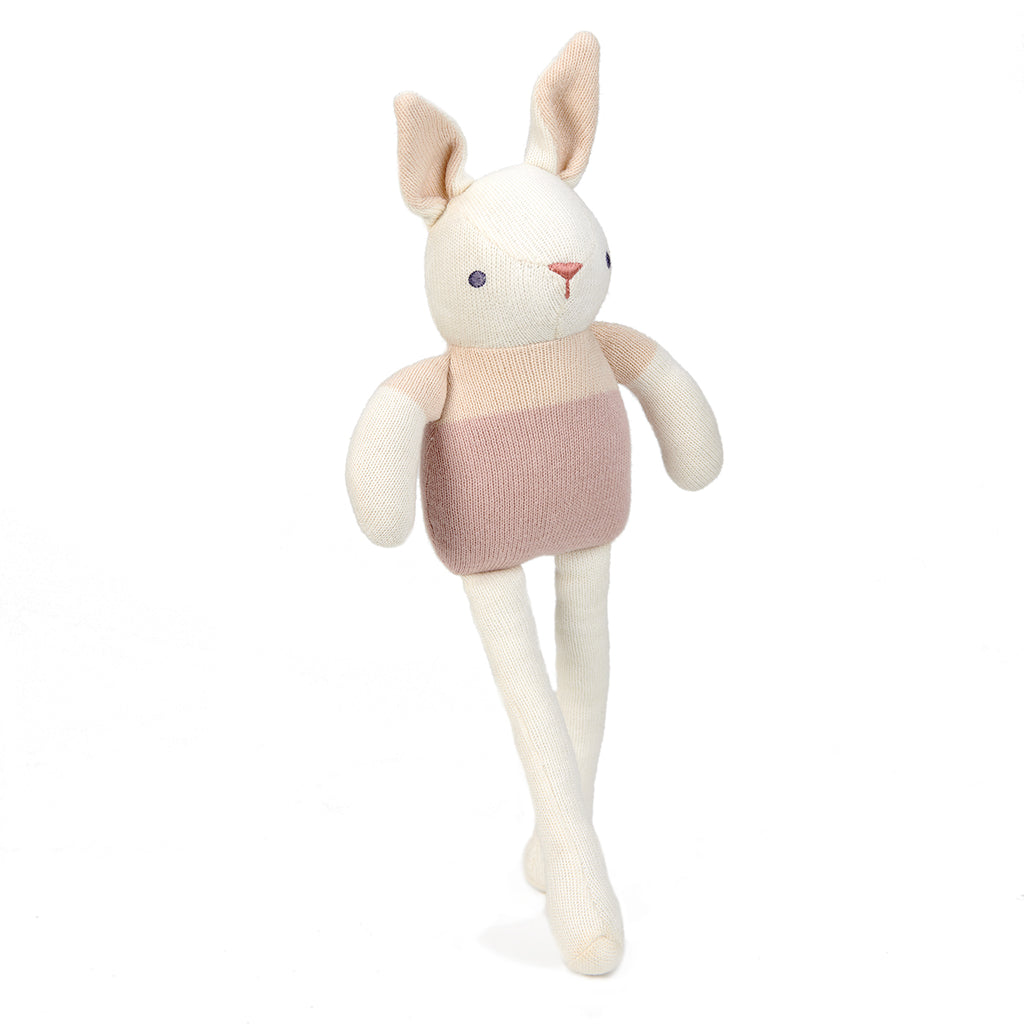 ThreadBear Designs Baby Threads Cream Bunny Doll