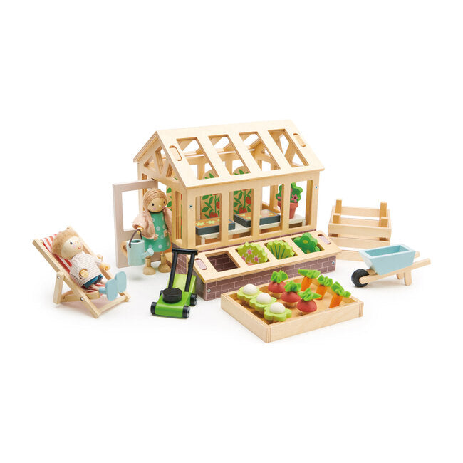 Tender Leaf Toys Greenhouse and Garden Set