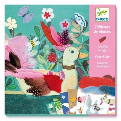 Djeco Chic Feather Picture Birds