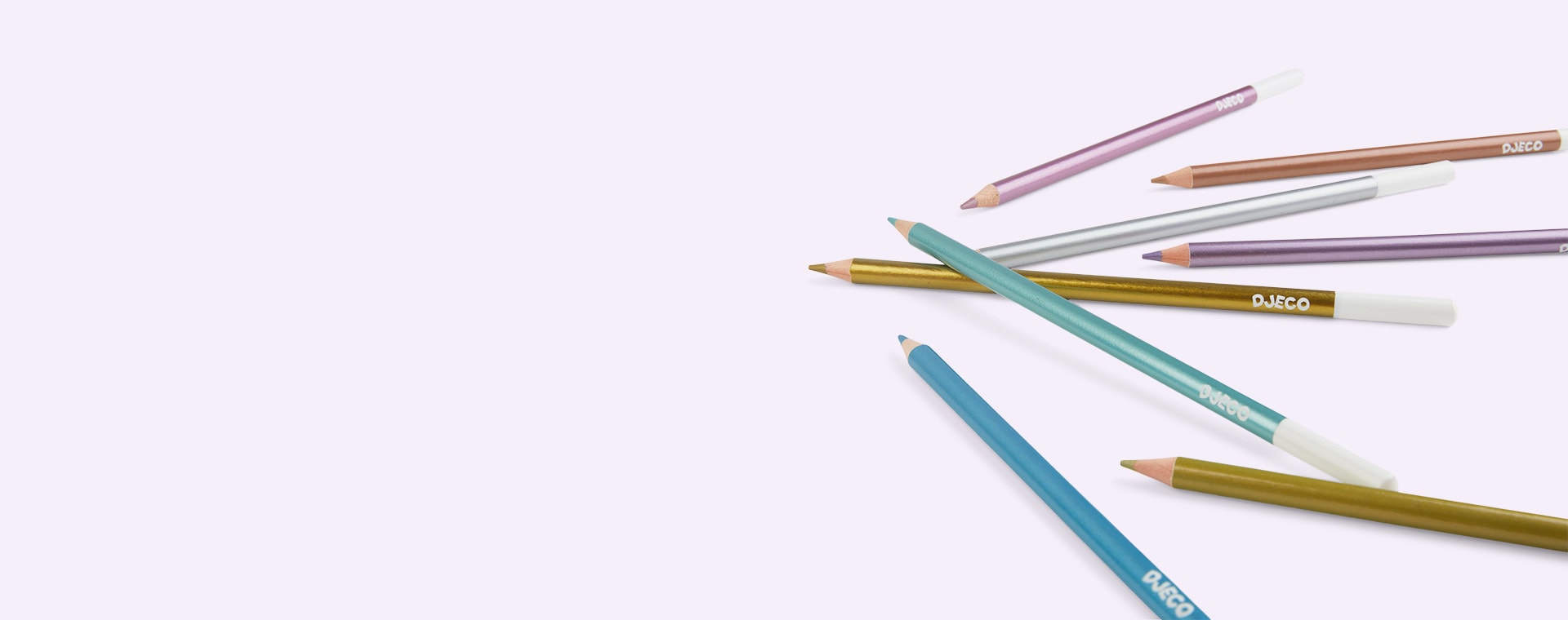 Djeco Metallic Colouring Pencils
