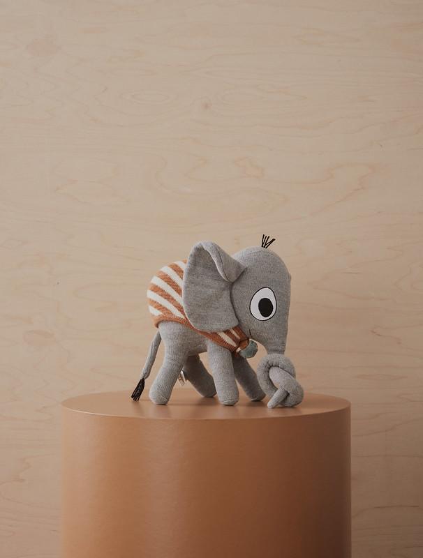 OYOY Mini Henry Elephant Soft Toy