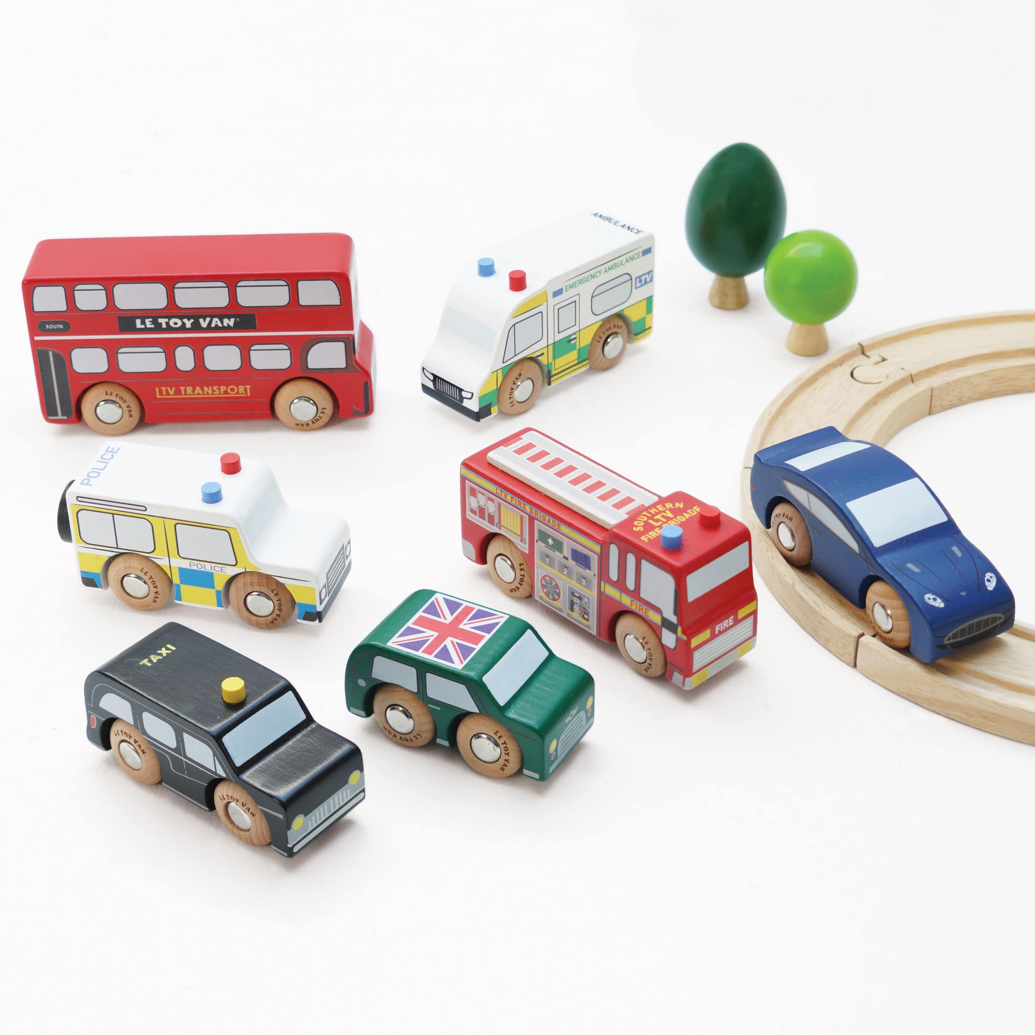 Le Toy Van London Vehicles Car Set