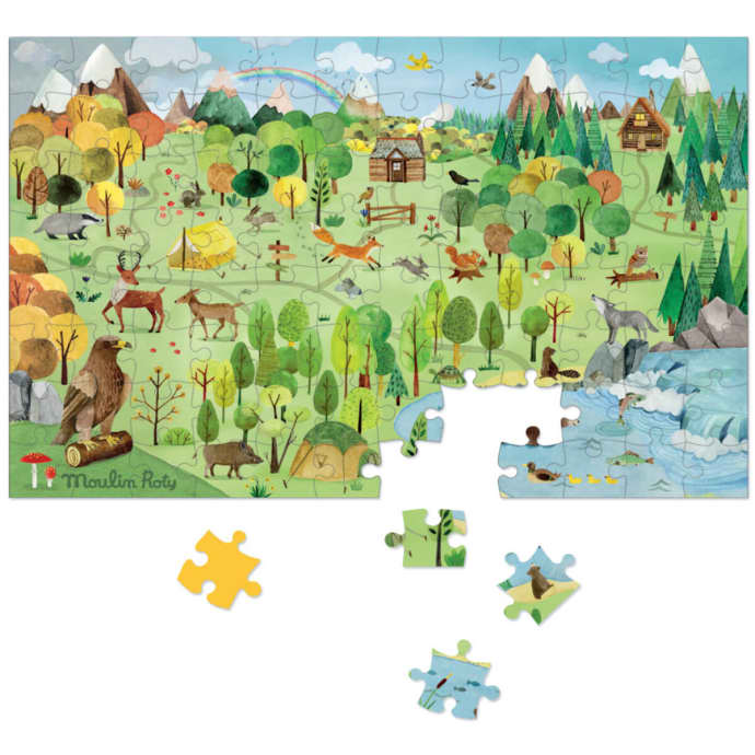 Moulin Roty Forest Puzzle